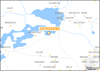 map of Grimsarbo