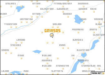 map of Grimsås