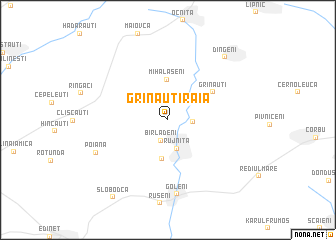 map of Grinăuţi-Raia