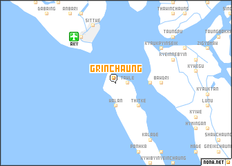 map of Grinchaung