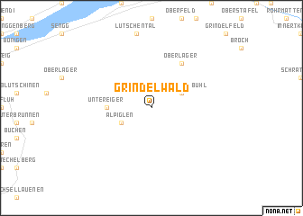 map of Grindelwald