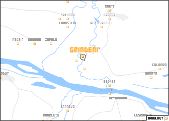 map of Grindeni