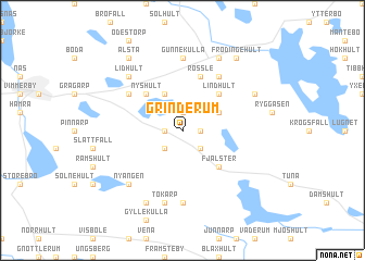 map of Grinderum