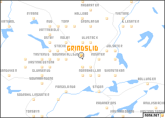 map of Grindslid
