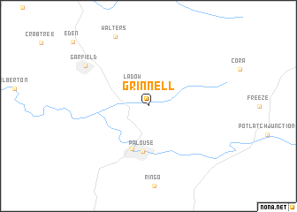 map of Grinnell