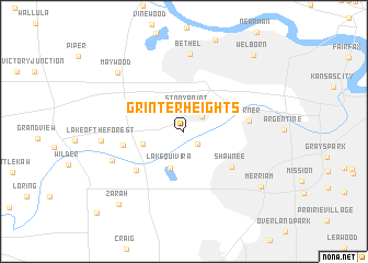 map of Grinter Heights