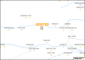 map of Grinton