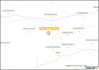 map of Grintsevo