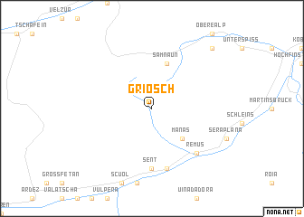 map of Griosch