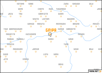 map of Gripa