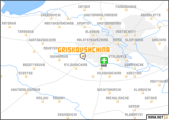 map of Griskovshchina