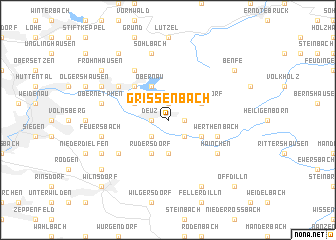 map of Grissenbach