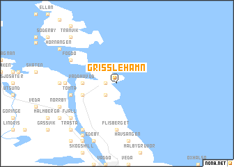 map of Grisslehamn