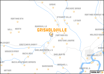 map of Griswoldville