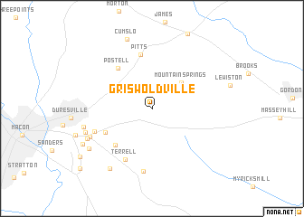 map of Griswoldville