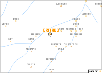 map of Gritado