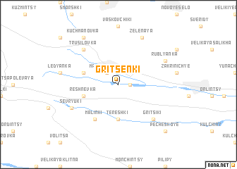 map of Gritsenki