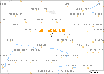 map of Gritskevichi