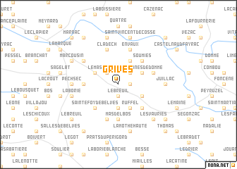 map of Grives