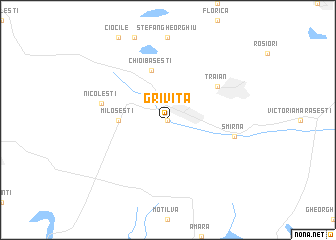 map of Griviţa