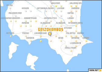 map of Grizókambos