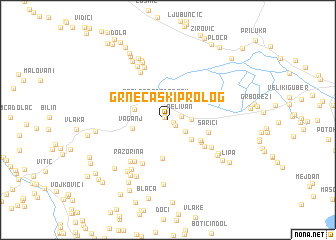 map of Grnečaški Prolog