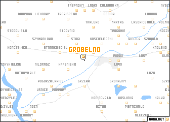 map of Grobelno