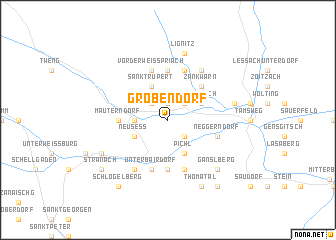 map of Gröbendorf