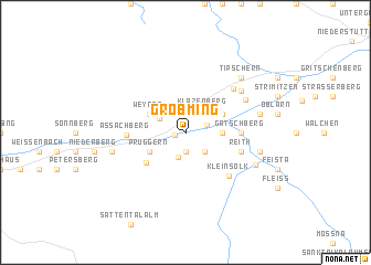 map of Gröbming