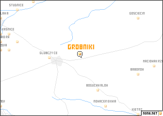 map of Grobniki