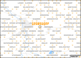 map of Grobsdorf