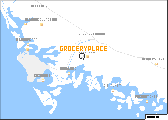 map of Grocery Place