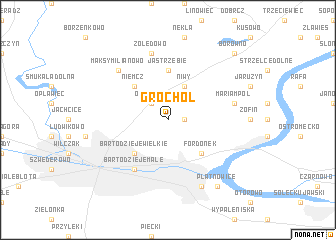 map of Grochol