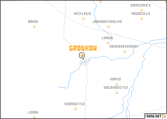 map of Grodków