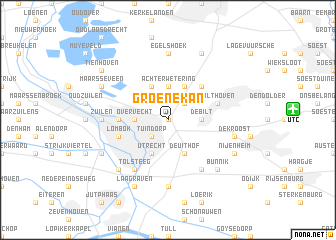 map of Groenekan