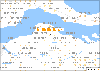 map of Groenendijk