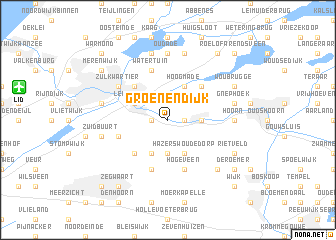 map of Groenendijk