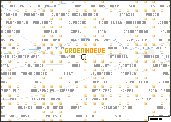 map of Groenhoeve