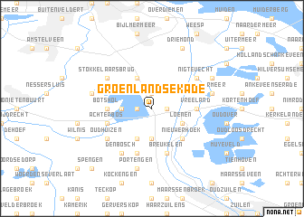 map of Groenlandsekade