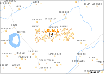 map of Grogol