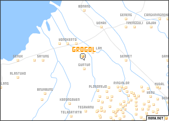 map of Grogol