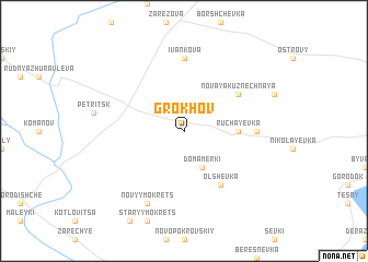 map of Grokhov