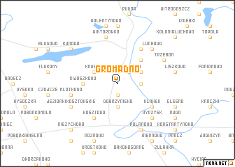 map of Gromadno