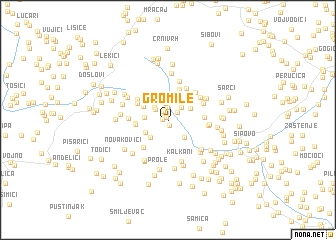 map of Gromile