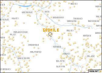map of Gromile