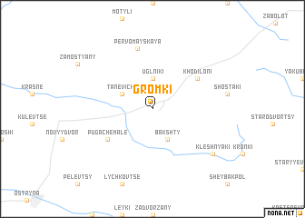 map of Gromki