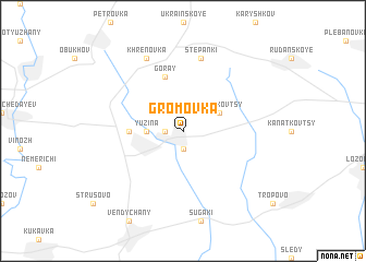 map of Gromovka