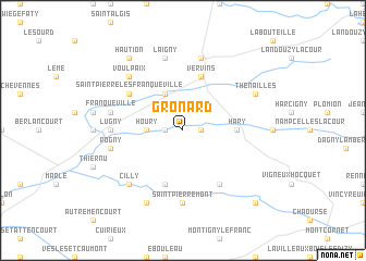 map of Gronard