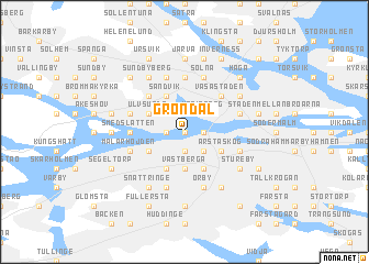 map of Gröndal
