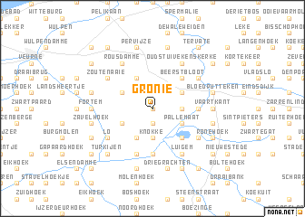 map of Gronie